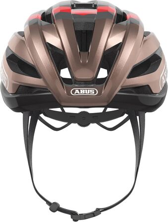 Велошолом ABUS StormChaser для шосейного спорту, легкий, комфортний, для професіоналів, для чоловіків і жінок, розмір S (51-55 см), мідний/червоний металлік