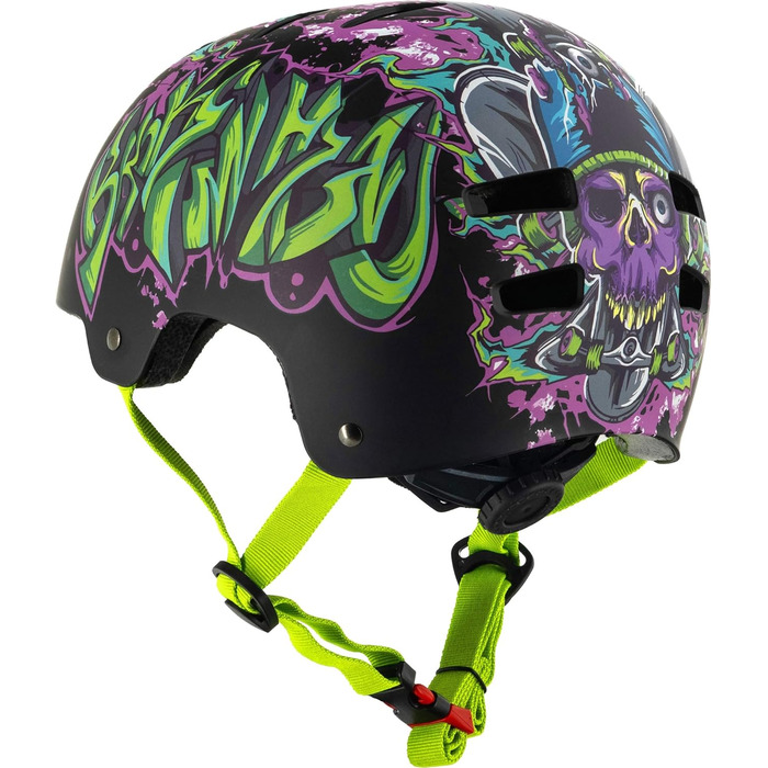 Шолом Broken Head для скейтборду, велосипеда, MTB, BMX, регульований розмір