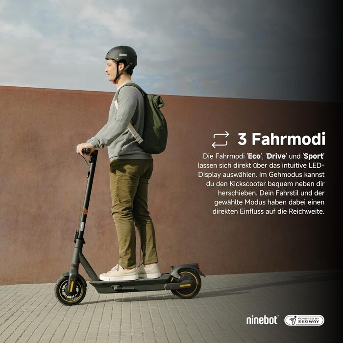 Електросамокат Segway-Ninebot MAX G2 D, 70 км, 2023, сірий