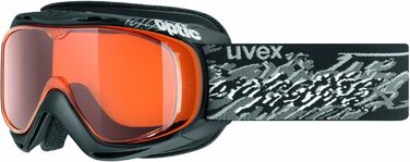 Гірськолижні окуляри UVEX Slider Optic, чорний килимок One Size