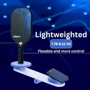 Набір для піклболу Blinq Sports: 2 ракетки, 4 м'ячі, 2 рушники, сумка, легка USAPA ракетка з антиковзкою ручкою для початківців і гравців середнього рівня