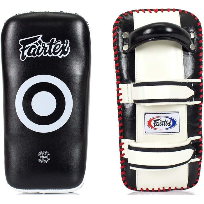 Рукавиці Fairtex KPLC2, чорні/білі, Удари ногами, Бокс, ММА