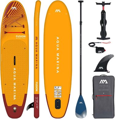 Надувна SUP-дошка Aqua Marina Fusion 330x81x15 см, комплект 2021, для веслування стоячи