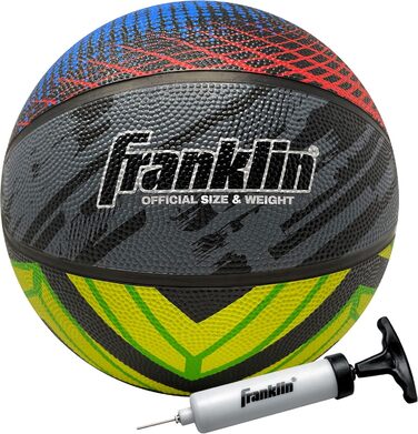 Гумовий баскетбольний м'яч Franklin Sports Grip-Rite 100