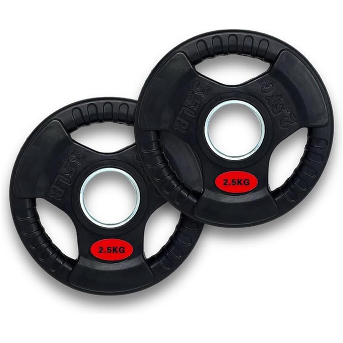 Набір пластин PH Fitness Olympic Rubber Tri Grip 50 мм, 2x2.5 кг