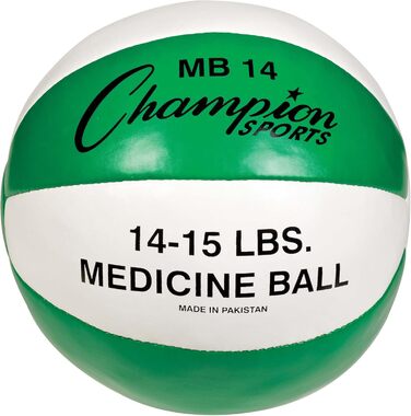 Медичний м'яч Champion Sports зі шкіри
