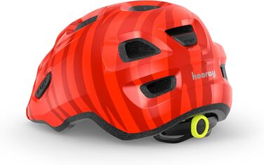 Дитячий велосипедний шолом MET Hooray, червоний