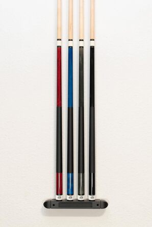 Серія Hardy Pool Billiard Cue Uni, більярдні киї з 2 предметів із ручкою зі штучної шкіри, довжина кия 147 см, багатошарова професійна клейка шкіра 12,5 мм, пряжка з нержавіючої сталі, червоний, синій, сірий, чорний