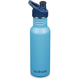 Термобутилка Klean Kanteen з нержавіючої сталі, 532 мл, Hawaian Ocean, для дорослих, універсальна