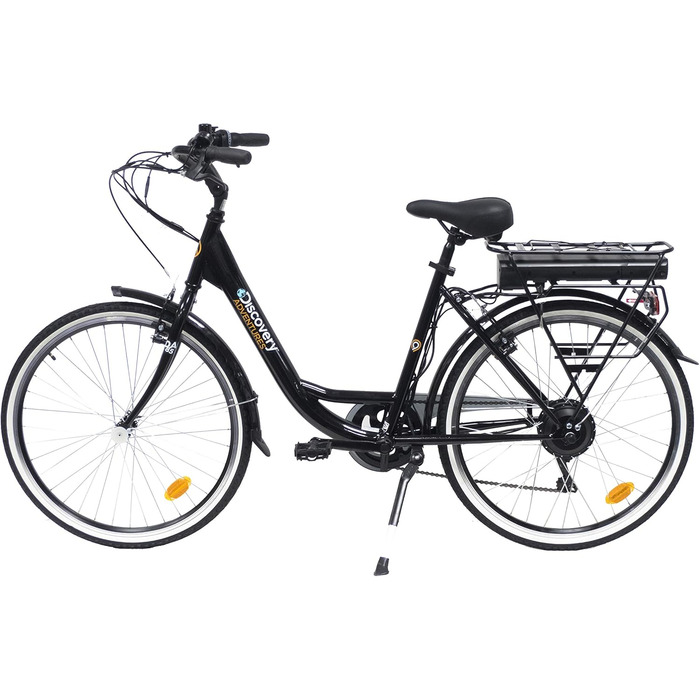 Електровелосипед Denver Discovery E4000, 26', Shimano 6-шв., Жін., Чорний