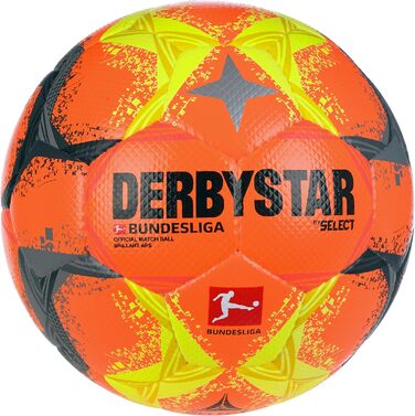 Футбольний м'яч Derbystar Bundesliga Brillant APS High Visible, офіційний, висока видимість