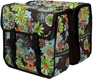 Велосипедна сумка BikyBag Classic Doppel для багажника, зелена