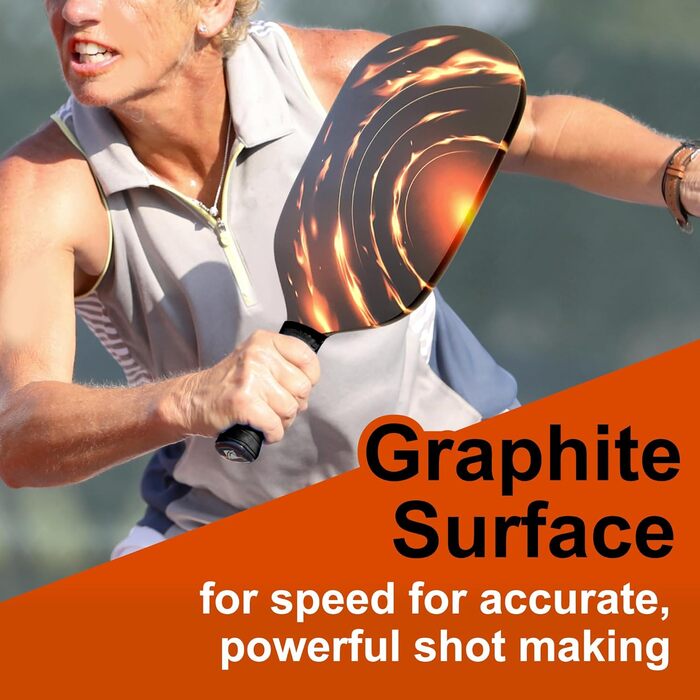 Весло KASACA Pickleball Graphite T700 Вуглецеве USAPA Edgeless