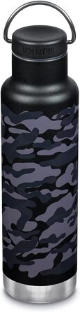 Термос Klean Kanteen Classic з петлевою кришкою, Black Camo, універсальний розмір