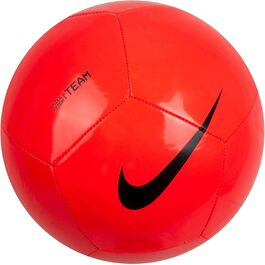 Футбольний м'яч Nike Pitch Team, розмір 4, біло-чорний, унісекс