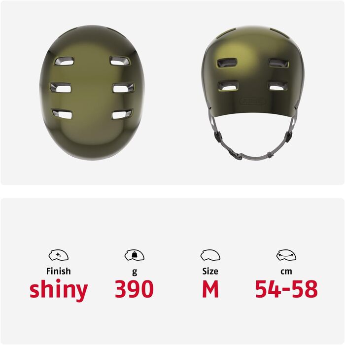 Велошолом ABUS INDY для MTB, скейтборду та слоупстайлу, ударостійкий, для підлітків і дорослих