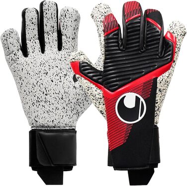 Рукавички Uhlsport Powerline Supergrip Hn (р. 9, чорн/черв/білі)