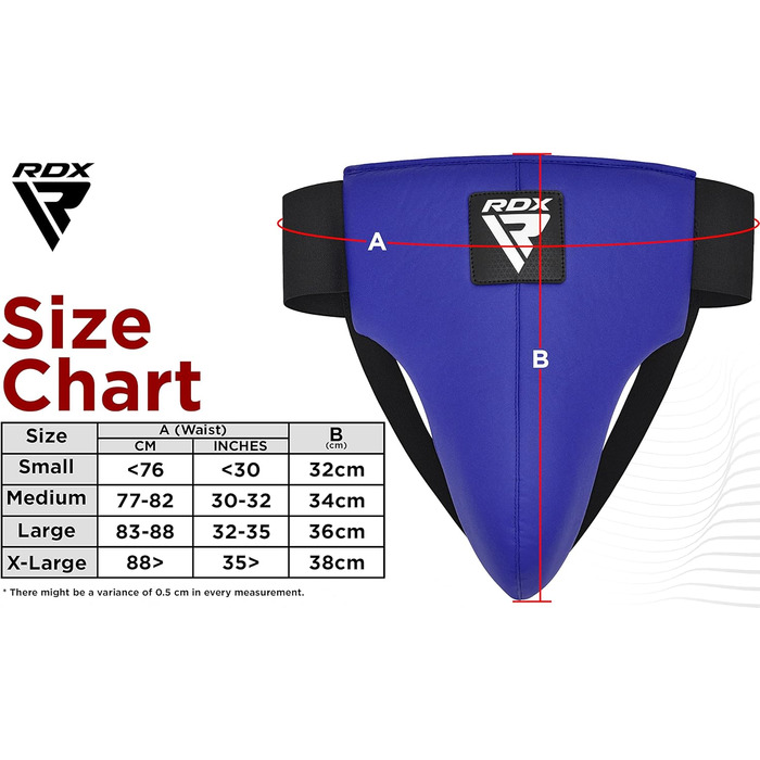 Захист паху RDX Чоловічі бойові мистецтва Бокс, Схвалено SATRA, Шкіра Maya Hide, Захист яєчок Чоловіки ММА Кікбоксинг Захист живота Гандбол Муай Тай, Аксесуари для захисту паху , Захист паху Тхеквондо L Blue