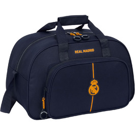 Дитяча спортивна сумка-рюкзак Safta Real Madrid 24/25, синя, 40x23x24 см – якісна, зручна, універсальна для дітей