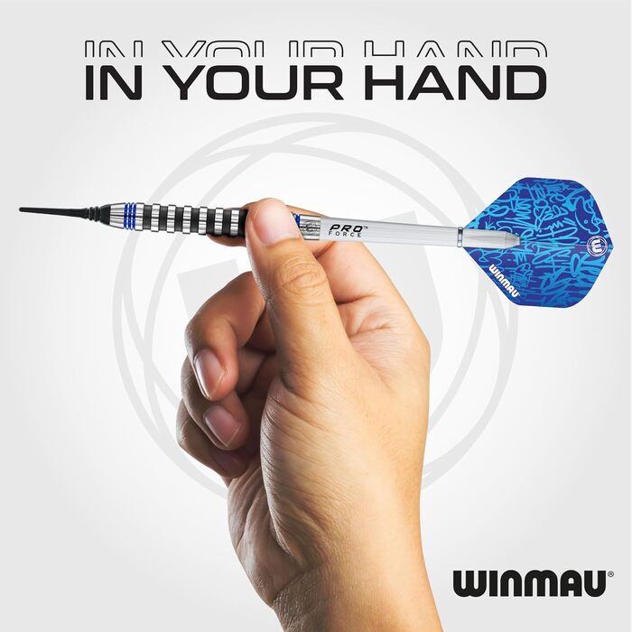 Набір вольфрамових виробів WINMAU Darts Advance 500 з прольотами (22G)