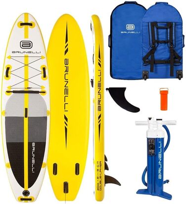 Надувна SUP-дошка Brunelli 10.0 Premium 305x78 см для серфінгу, весло, iSUP