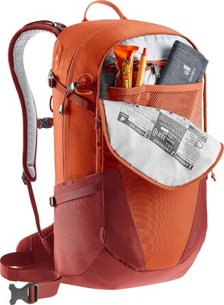 Туристичний рюкзак deuter Futura 23 л, червоний (Paprika-redwood)