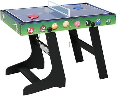 Стіл HLC 4-в-1: футбол, більярд, теніс, AirHockey