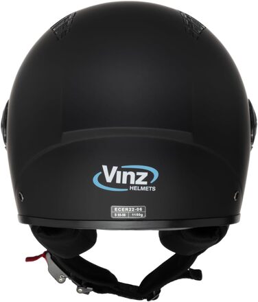 Шолом для скутера Como з козирком, сертифікат ECE 22.06, для мопедів і Vespa, чоловічий і жіночий, розміри XS-XL, 4 кольори