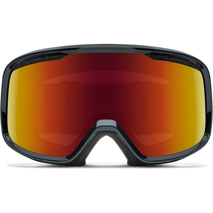 Окуляри Smith Optics унісекс Frontier Дзеркало Slate Red Sol-X