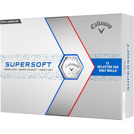 М'ячі для гольфу Callaway Supersoft 2023