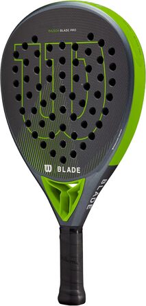 Ракетка Wilson Padel (чорна/неоново-зелена, Blade Pro V2)