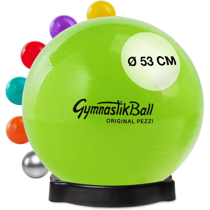 М'яч PEZZI 53см Яблуко зелений з Ball Bowl Сидячи