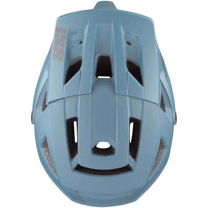 Велосипедний шолом IXS Trigger FF Enduro MTB, білий/синій, SM (54-58 см)