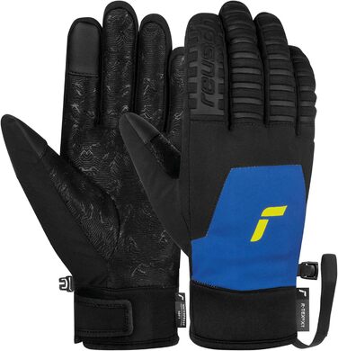 Рукавички Reusch Raptor R-tex Xt Touch-tec (8, синьо-жовті)