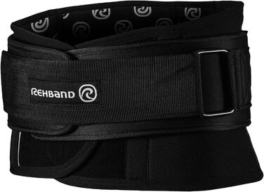 Бандаж для спини Rehband X-RX з поясом, неопрен 7мм, чорний XXXL