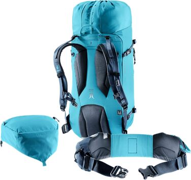 Жіночий альпіністський рюкзак Deuter Guide 32+8 SL, Lagoon-Ink