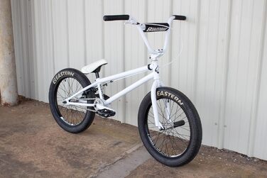 Велосипеди Eastern Bikes Element BMX Bike, 50.8 см, повна хромолієва рама та вилки Chromoly, білий