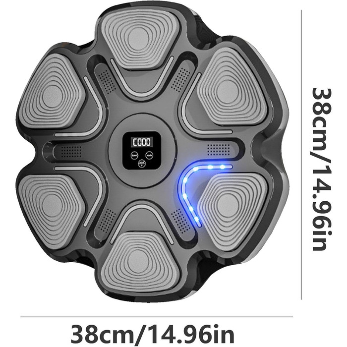 Музична боксерська машина, Боксерський тренажер для домашніх тренувань, Інтерактивний тренер з ударів для тренувань, Розумний настінний боксерський тренажер, Дитячий тренер з боксерської спритності, Боксерський тренажер для дорослих, Музичний інтерактивни