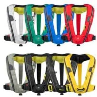 Рятувальний жилет Spinlock DeckVest LITE - Чорний - Легкий - Ультралегкий і низькопрофільний, зручна конструкція