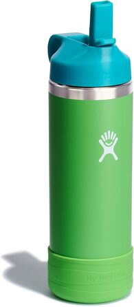 Термобутилка Hydro Flask 510 г з дитячою соломинкою і чохлом, широка горловина