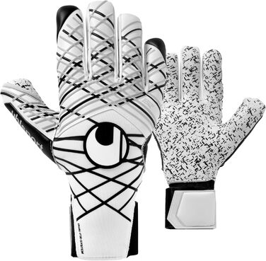 Воротарські рукавички Uhlsport Supergrip+ HN для чоловіків, професійні, латекс, чорні