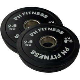 Пластини PH Fitness 2x2.5KG - 50 мм для силових тренувань