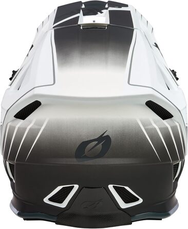 Шолом для гірського велосипеда O'NEAL Blade Polyacrylite MTB Downhill для дорослих, вентиляція, Dri-Lex, ABS, бірюзово-неоново-жовтий, розмір XS, білий/сірий