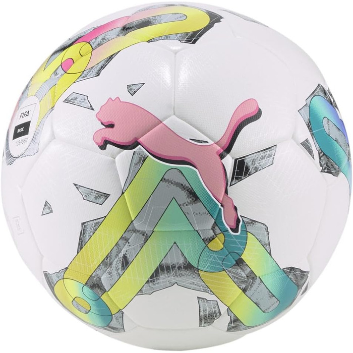 М'яч футбольний PUMA Orbita 4 Hybrid FIFA Basic, гібридний, для тренувань та ігор