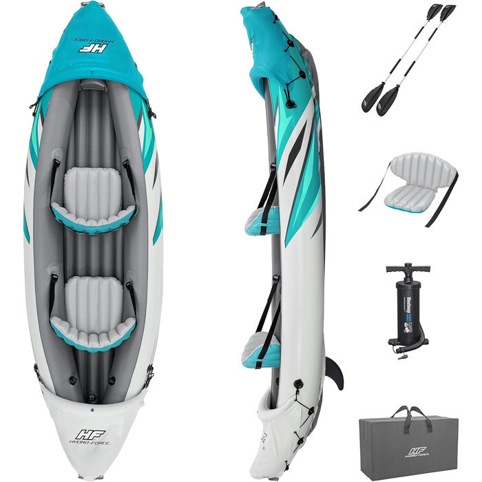 Байдарки Bestway Hydro Force Rapid Elite X2 на 2 особи з аксесуарами