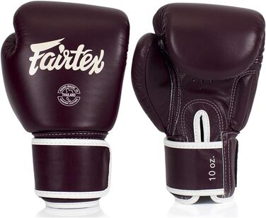 Боксерські рукавички Fairtex BGV16 темно-бордові шкіряні Муай Тай