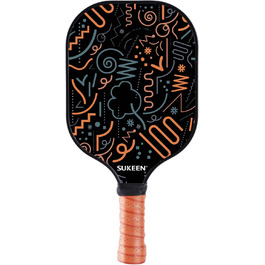 Ракетка Sukeen Pickleball, T700 Carbon, 16 мм стільниковий сердечник