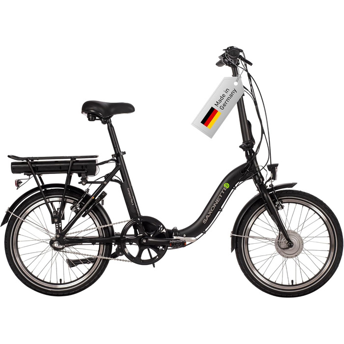 Велосипед складаний SAXONETTE 20 E-Bike, двигун, акум. 36 В, запас 80 км