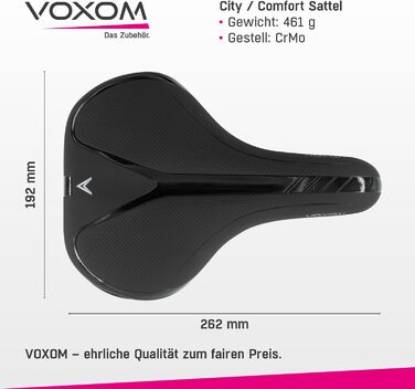 Сідло Voxom Sa1, чорне, One Size