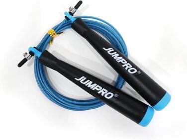 Професійна скакалка Speed Profi для фітнесу, кардіо, боксу та кросфіту, преміум-якість, для дорослих (S700, вироблено в Кореї)